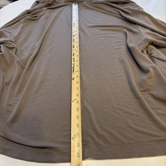 Athleta Pranayama Restore Wrap Cardigan Women’s 3X Brown Athleisure Stretch - Picture 9 of 12